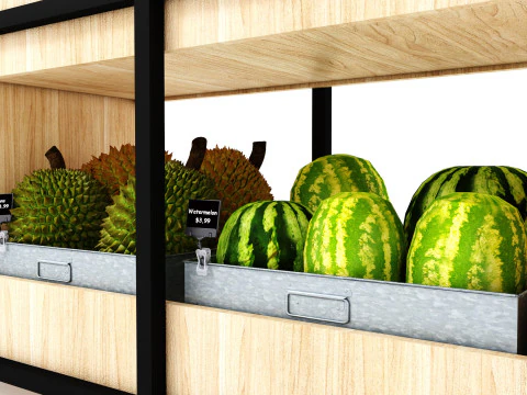 Vitrine 10 SC10 Modèle 3D