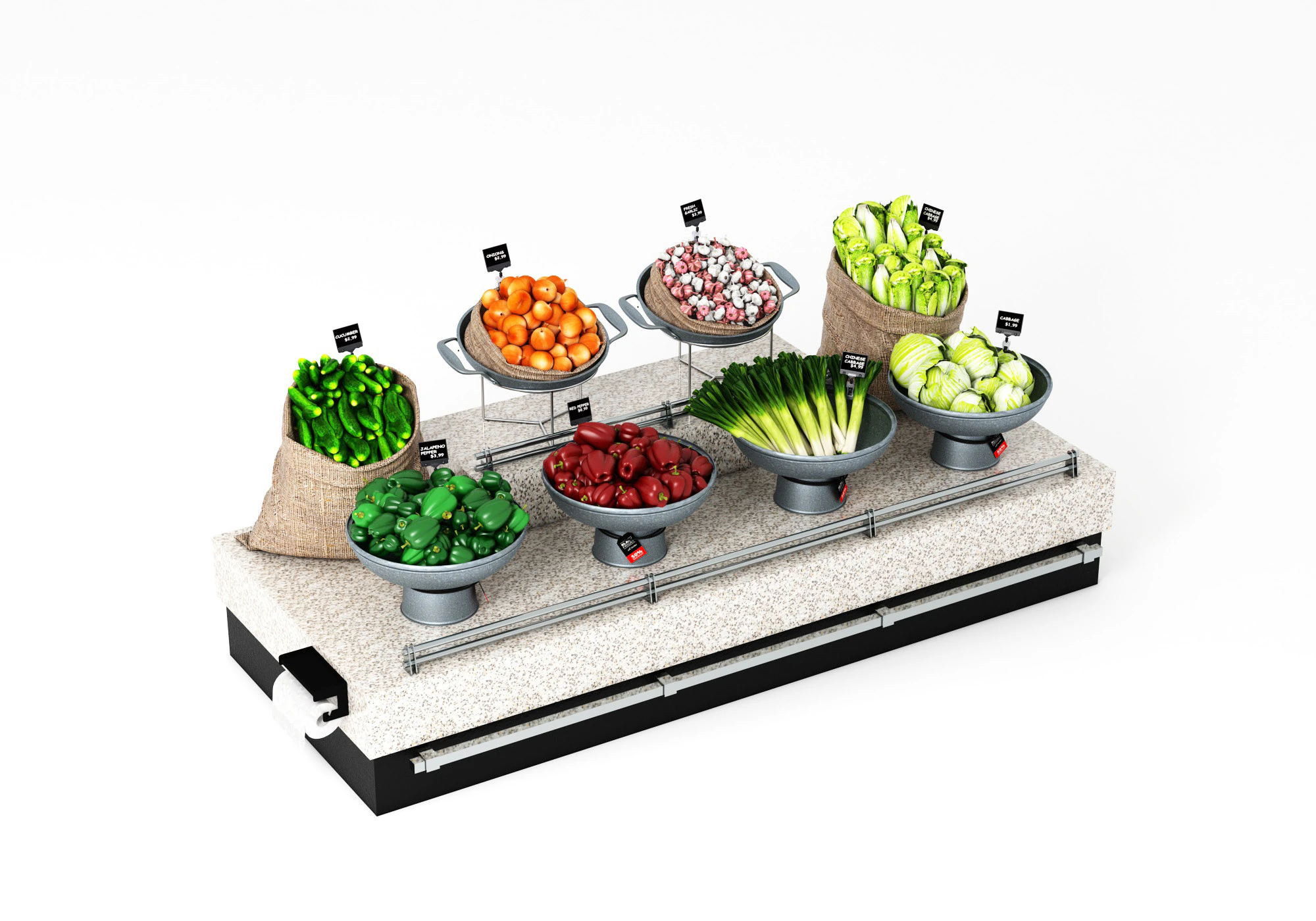 Vetrina 11 SC11 Modello 3D .c4d .max .obj .3ds .fbx .stl .blend 