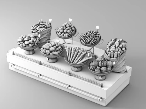 Vetrina 11 SC11 Modello 3D