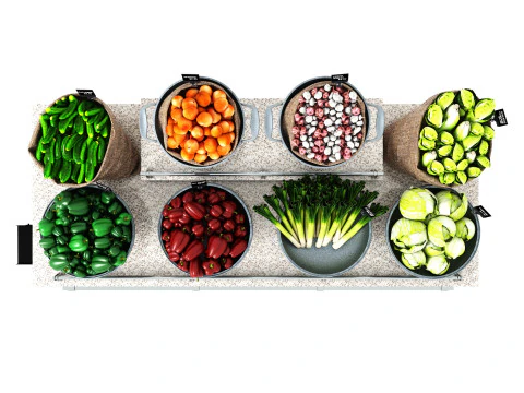 Vetrina 11 SC11 Modello 3D