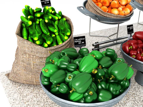 Vetrina 11 SC11 Modello 3D