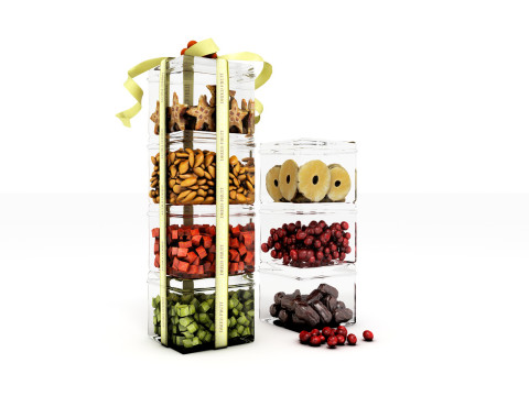 Dried Fruit 1 DF01 3D Model