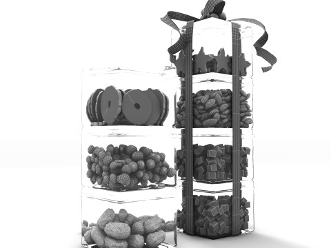 Dried Fruit 1 DF01 3D Modell