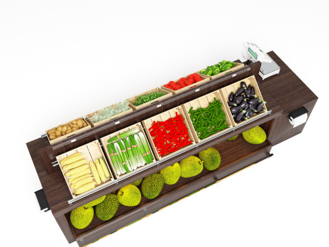 Витрина 12 SC12 3D Модель