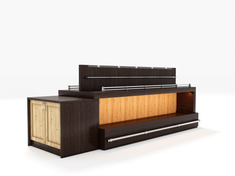 Витрина 12 SC12 3D Модель