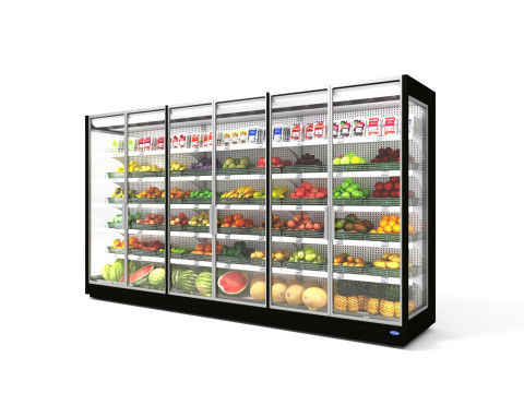 Koelkastdisplay 01 RD01 3D Model