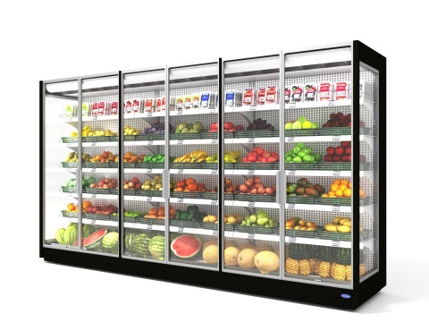 Koelkastdisplay 01 RD01 3D Model