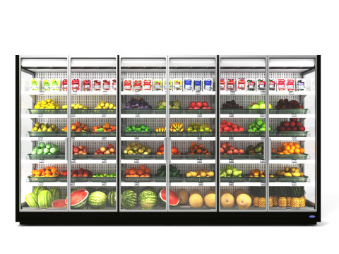 Koelkastdisplay 01 RD01 3D Model