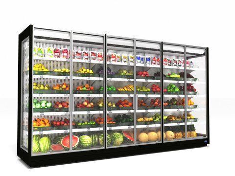 Koelkastdisplay 01 RD01 3D Model