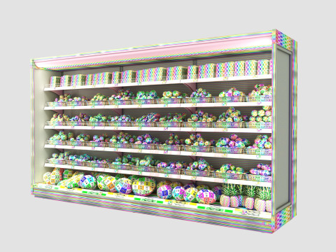 Koelkastdisplay 01 RD01 3D Model