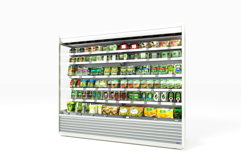 Koelkastdisplay 02 RD02 3D Model .c4d .max .obj .3ds .fbx .stl .blend