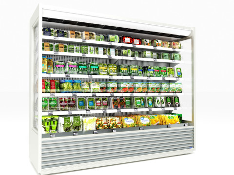 Koelkastdisplay 02 RD02 3D Model