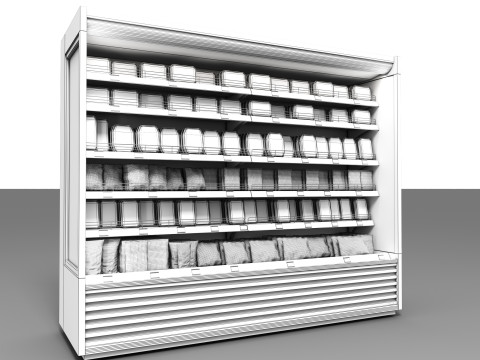 Koelkastdisplay 02 RD02 3D Model