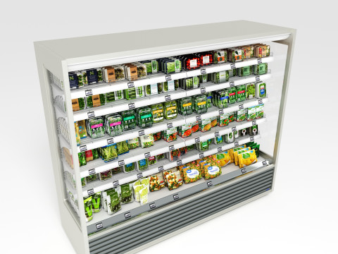 Koelkastdisplay 02 RD02 3D Model