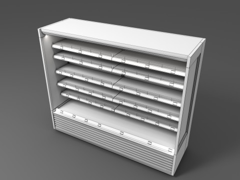 Koelkastdisplay 02 RD02 3D Model