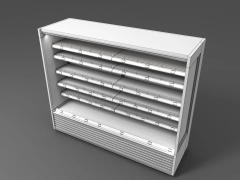 Refrigerator Display 02 RD02 3D Model