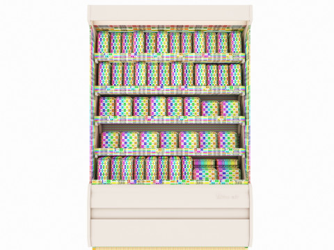 냉장고 디스플레이 03 RD03 3D 모델