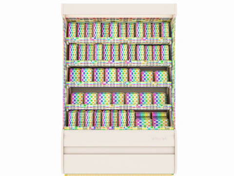 Vetrina frigorifero 03 RD03 Modello 3D