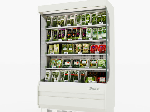 냉장고 디스플레이 03 RD03 3D 모델