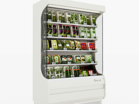 냉장고 디스플레이 03 RD03 3D 모델