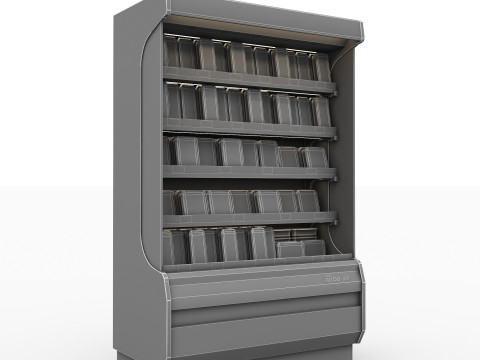 냉장고 디스플레이 03 RD03 3D 모델