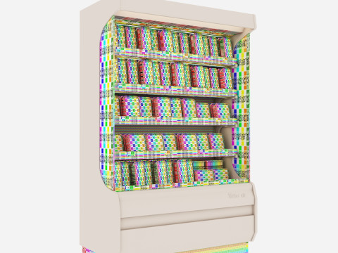 냉장고 디스플레이 03 RD03 3D 모델