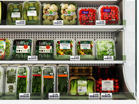 냉장고 디스플레이 03 RD03 3D 모델