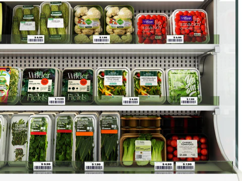 Vetrina frigorifero 03 RD03 Modello 3D