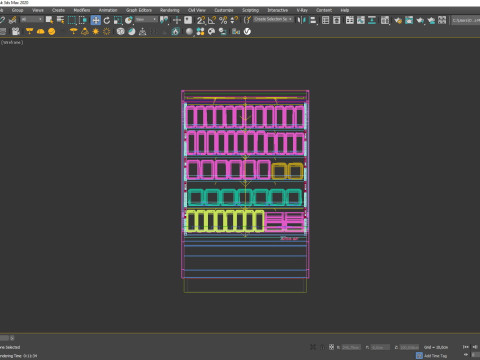 냉장고 디스플레이 03 RD03 3D 모델