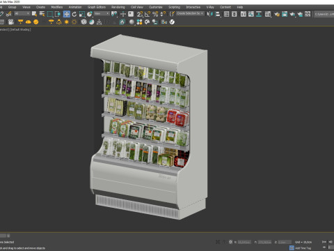 냉장고 디스플레이 03 RD03 3D 모델