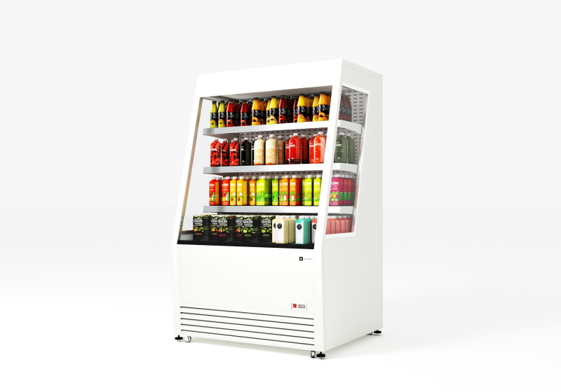 Refrigerator Display 04 RD04 3D Model .c4d .max .obj .3ds .fbx .stl .blend 
