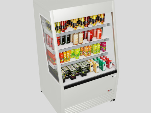 Refrigerator Display 04 RD04 3D Model