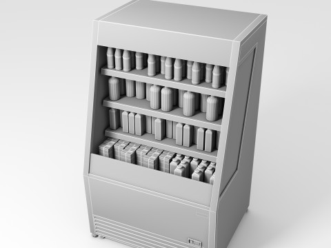 Refrigerator Display 04 RD04 3D Model