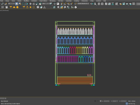Refrigerator Display 04 RD04 3D Model