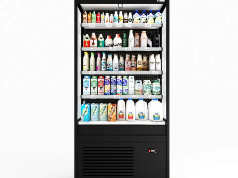 Refrigerator Display 05 RD05 3D Model