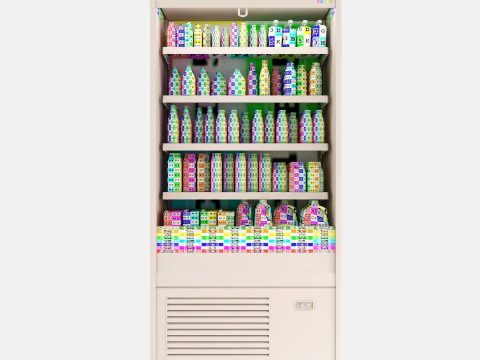Refrigerator Display 05 RD05 3D Model