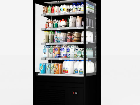 Refrigerator Display 05 RD05 3D Model