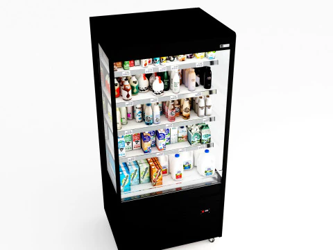 Refrigerator Display 05 RD05 3D Model