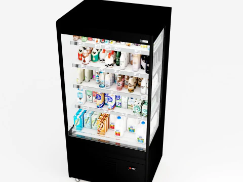 Refrigerator Display 05 RD05 3D Model