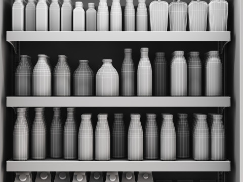 Buzdolabı Göstergesi 05 RD05 3D Model