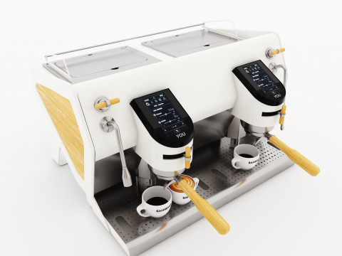 YOU2 산레모 커피메이커 CM08 3D 모델
