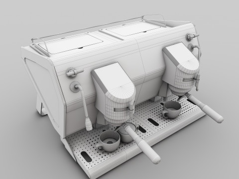 YOU2 산레모 커피메이커 CM08 3D 모델