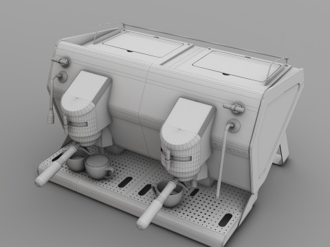 YOU2 산레모 커피메이커 CM08 3D 모델