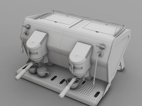 The YOU2 Sanremo Coffee Maker CM08 3D Model