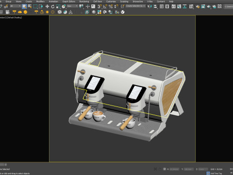YOU2 산레모 커피메이커 CM08 3D 모델