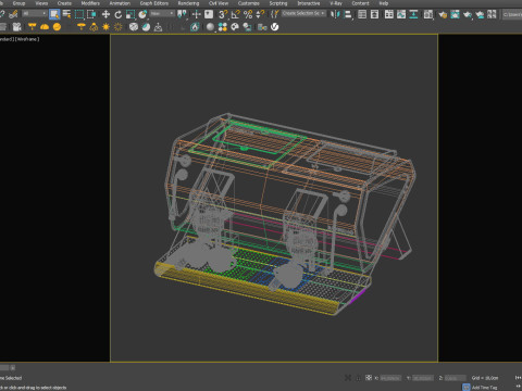 YOU2 산레모 커피메이커 CM08 3D 모델