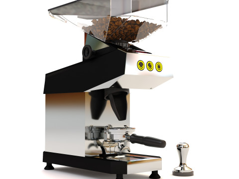 Swan Coffee Grinder CM09 3D Model