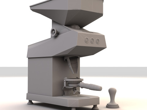 Swan Coffee Grinder CM09 3D Model