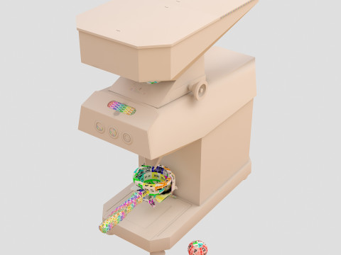 Swan Coffee Grinder CM09 3D Model