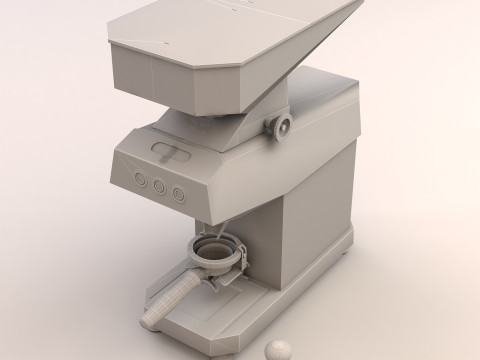 Swan Coffee Grinder CM09 3D Model